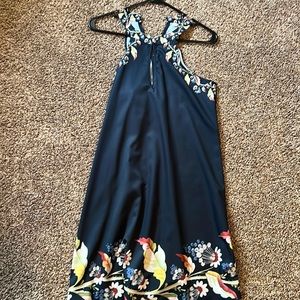 Blue Halter summer dress